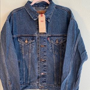 NWT Levi's Denim Jean Jacket Size L